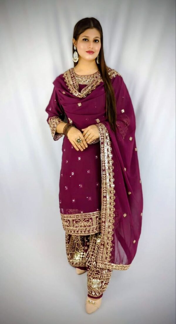Premium Weightless Georgette Gharara - Image 13